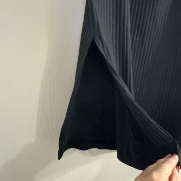 Nike Chill Knit Slim Ribbed Midi Skirt - Picture 8 of 10